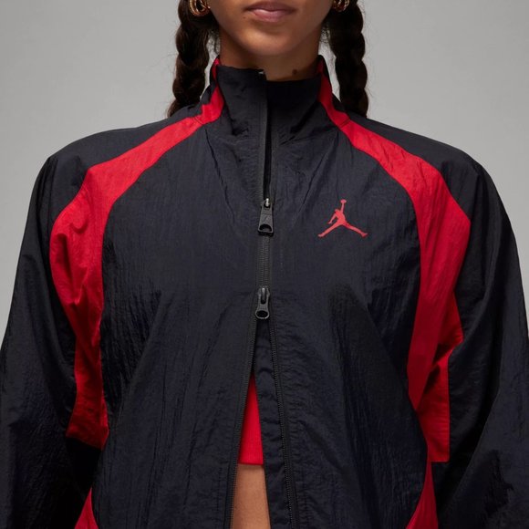 Jacket - Jordan Sport Jam - Warm Up Jacket - Red/Black - Mens S - Picture 6 of 6
